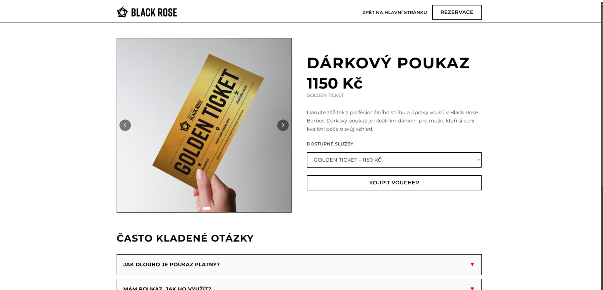 Black Rose Barbershop - e-shop